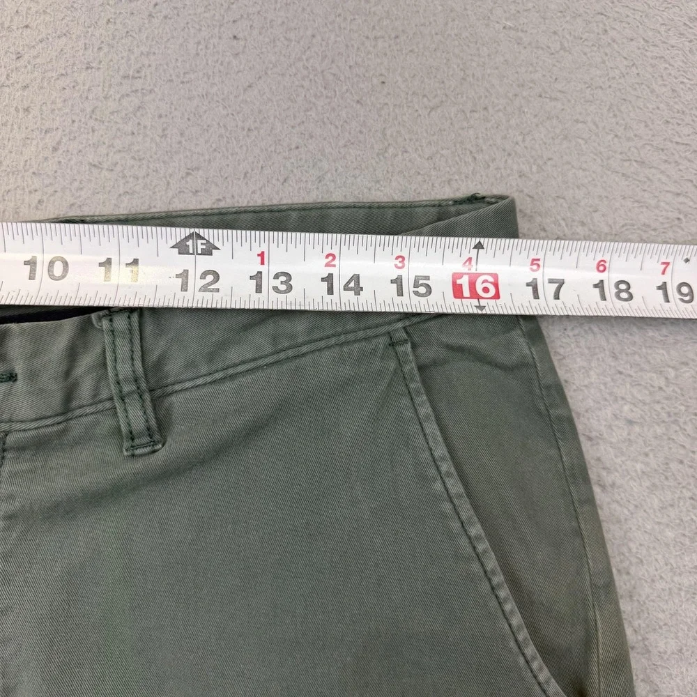 Johnnie-O Pants Mens 33x30 Green Stretch Chino Straight Leg Casual Cotton *32x29